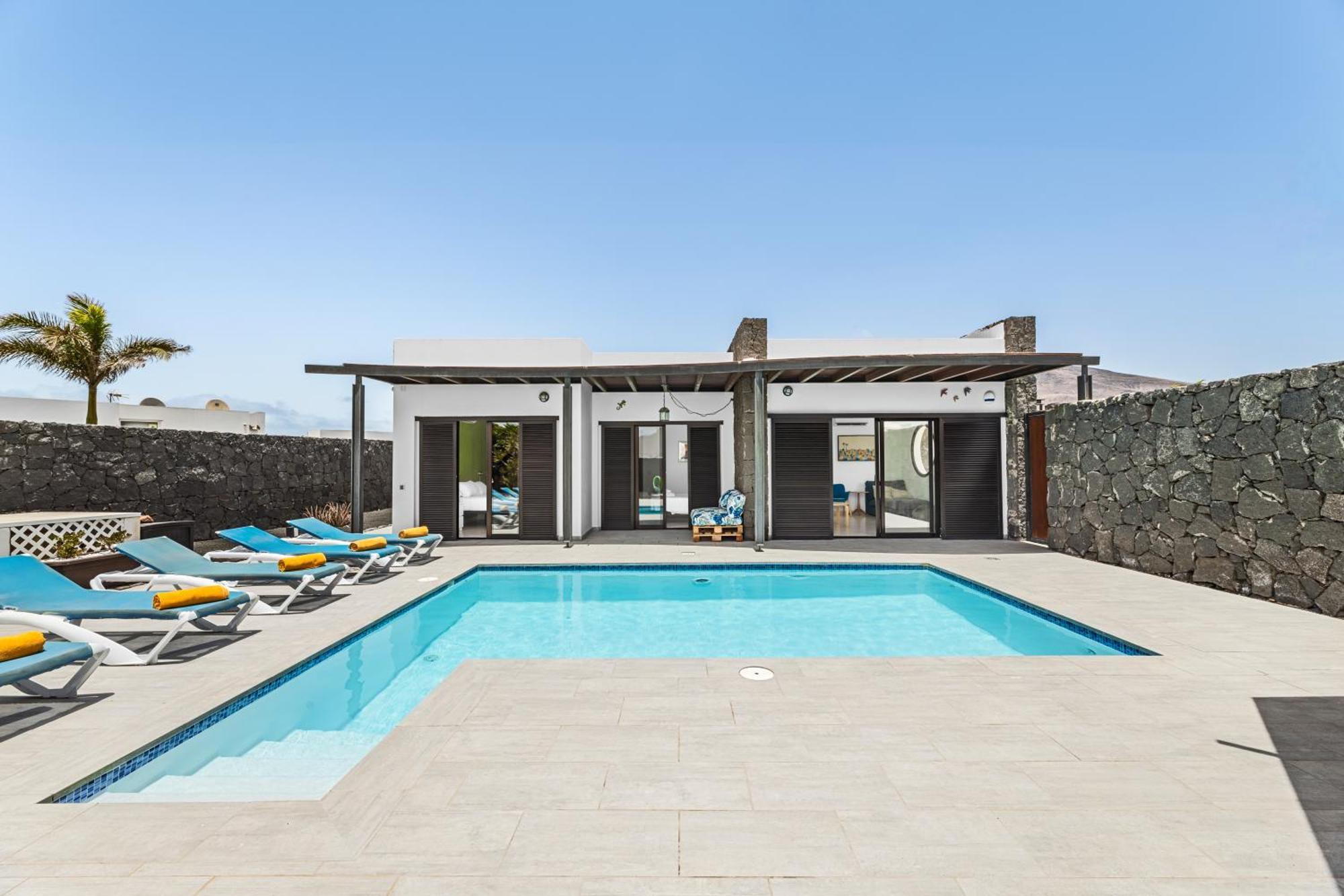 3 Bedroom Villa With Private Pool Close To Papagayo Beach 플라야블랑카 외부 사진